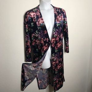 Velvet Cardigan/ Robe